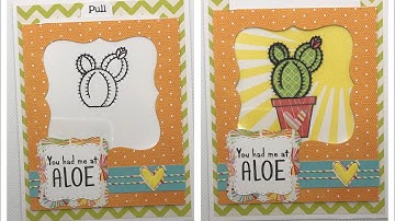 Magic Color Slider Card