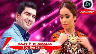 Hajy Yazmamedow we Amalia - Söz Berýarin | Turkmen Toy Resimi