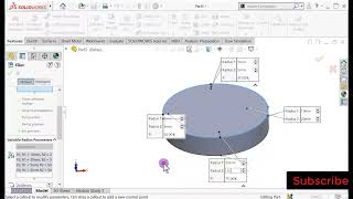 Solidworks tips | How to make variable size fillet?
