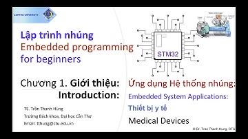 Lập trình nhúng STM32 - Chương 1.8. Ứng dụng hệ thống nhúng trong y tế | STM32 Embedded programming