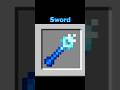 How to creating a Sword #mcpe #minecraft #memes
