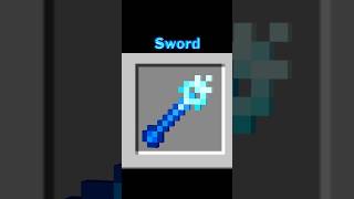 How to creating a Sword #mcpe #minecraft #memes