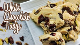 White Chocolate Fudge Recipe | वाइट चॉकलेट फज | Quick White Chocolate Fudge White Chocolate Fudge Recipe | वाइट चॉकलेट फज | Quick White Chocolate Fudge