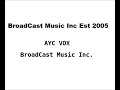 AycVox Album BroadCast Music Inc