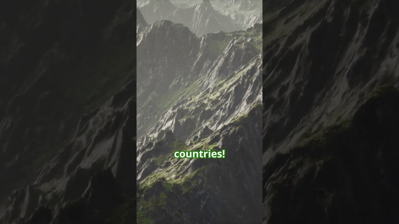 South America has the longest mountain range on Earth