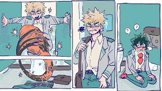 Merman AU P.1 (My Hero Academia Comic Dub)