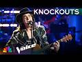 Rockstar Commands the Stage with Understated Edge | The Voice Knockouts | NBC