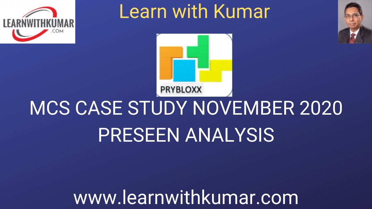 CIMA NOVEMBER 2020 MCS PRESEEN PRYBLOXX