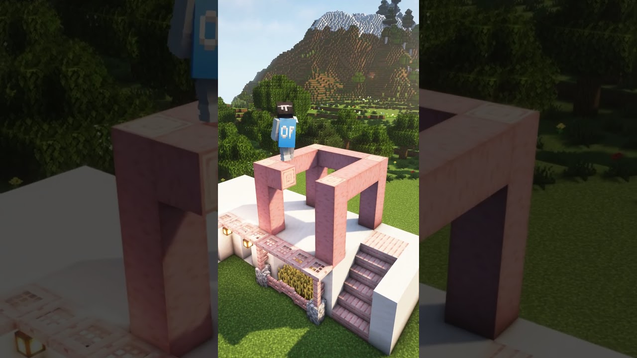 Minecraft Duo Cherry House🌸 