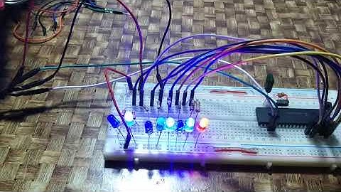 Contador binario con el PIC18F4550