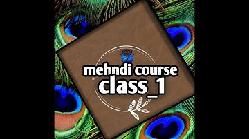 How to learn mehndi for beginners line practice mehndi class/mehndi course/ mehndi learn