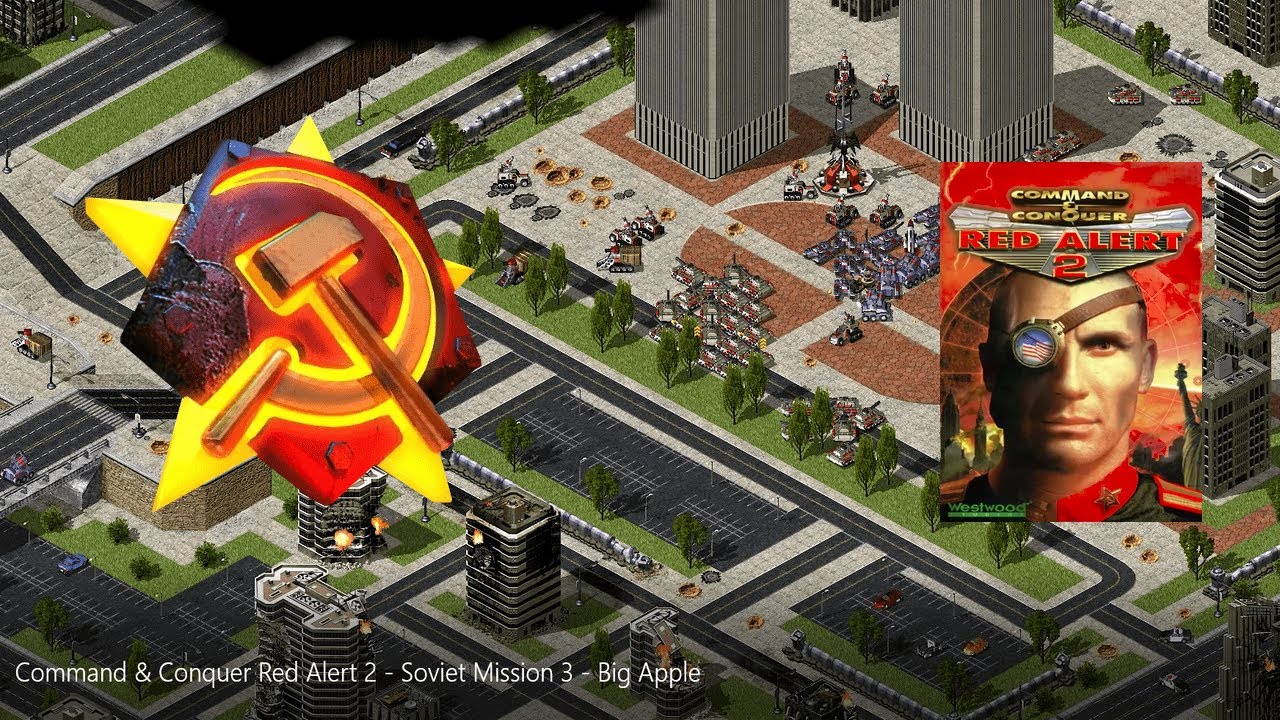 Command & Conquer: Red Alert 2 - Soviet Mission Big Apple - YouTube