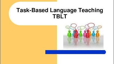 Task Based Language Teaching (TBLT) BS hons Superior university/GC Faisalabad  by prof.Adleem ashfaq