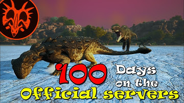 Surviving 100 Days on Path of Titans Official servers as the Anodontosaurus