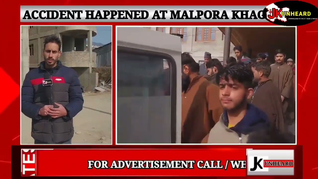 Tractor Overturns at Malpora Khag Budgam Labour Died