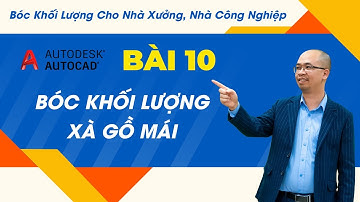 Bóc Khối Lượng Cho Nhà Xưởng, Nhà Công Nghiệp - Bài 10 - Bóc khối lượng xà gồ mái