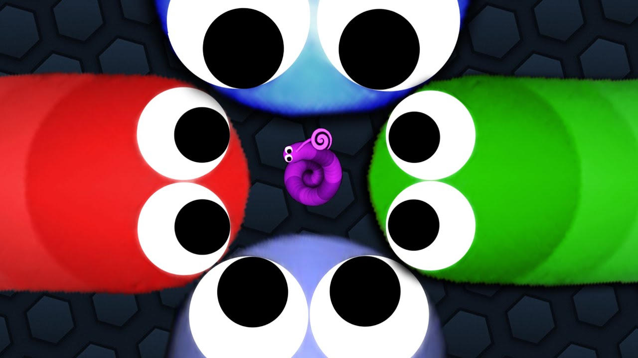 Slither.io 1 SNAKE vs 4444 SNAKES! EPIC SLITHERIO GAMEPLAY