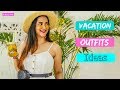 Vacation Outfits Ideas | Holiday पे क्या पहनें | Outfits/Accessories/Footwear/ Makeup