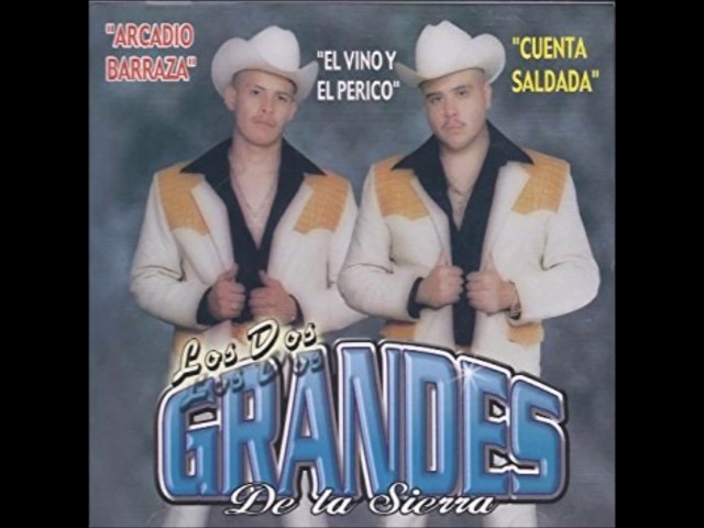 Los Dos Grandes De La Sierra - Anillo Grabado