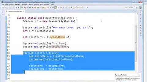 Program #13  Logic-1 How to Generate Fibonacci Series in Core Java
