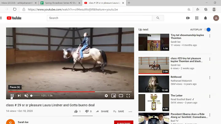 Laura Lindner- Walk Trot
