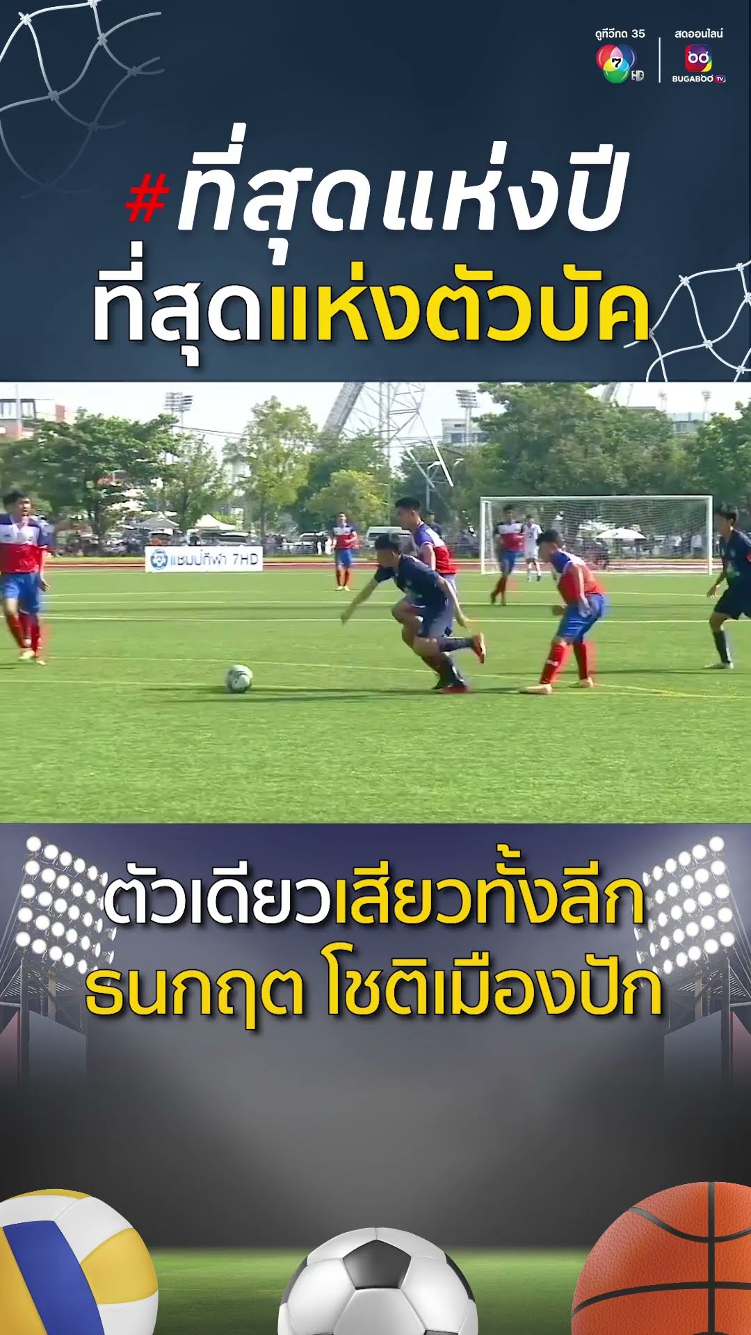 #ที่สุดแห่งปี : ที่สุดแห่งตัวบัค “ธนกฤต โชติเมืองปัก”