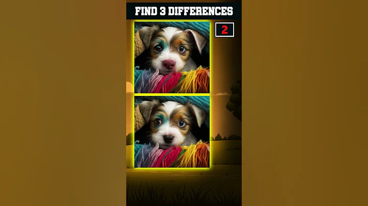 Can you find the 3 differences? #puzzle #difference #spotthedifference  #find #finddifferencegames