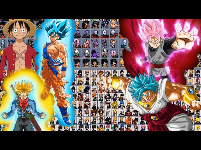 Best Anime Mugen with 1025 plus Characters Selection!!! Jump Force Mugen  v10 