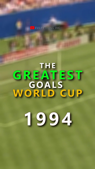TOP 3 GOALS World Cup 1994