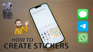 How To Create Stickers On Your Iphone For Messageswhatsapptelegram