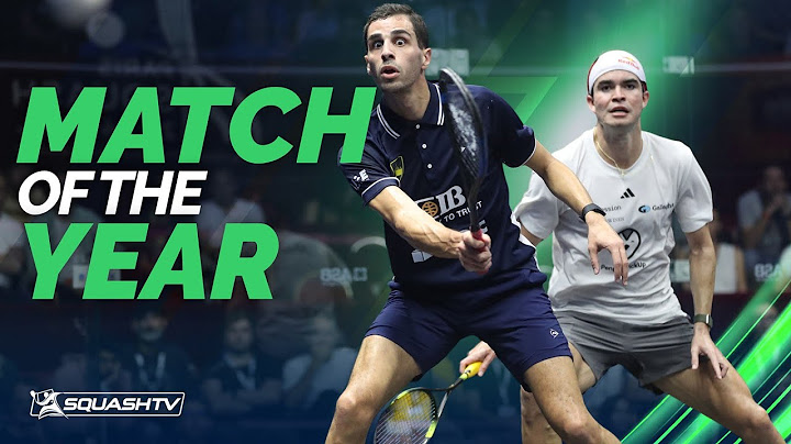🇪🇬 Farag v Elias 🇵🇪 | Paris Squash 2024 | FREE Full Match!