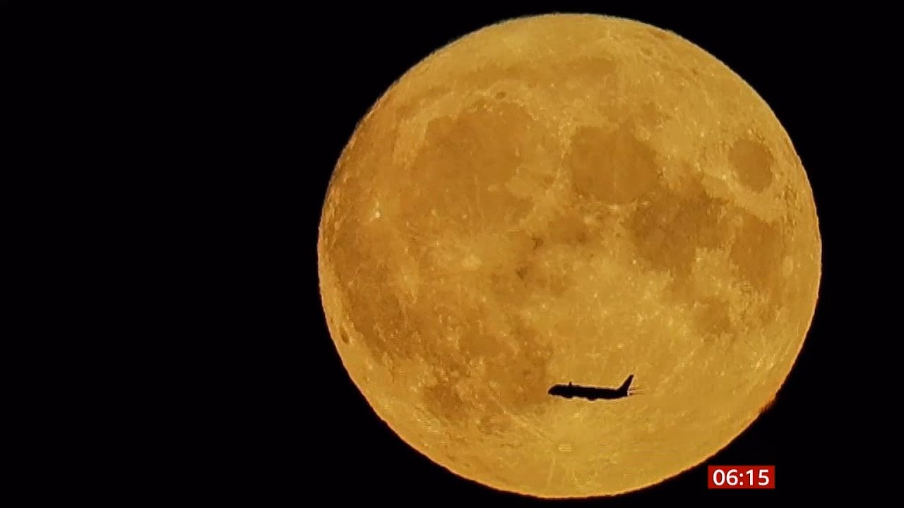 The last Supermoon (sturgeon moon) of year (2022) last night in the UK ...