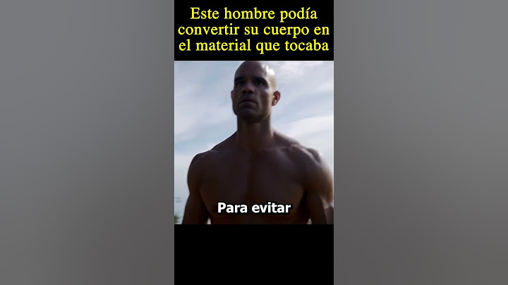 🤣Este hombre podia convertir su cuerpo en el material que tocaba...  #pelis #moviemovie #pelicula