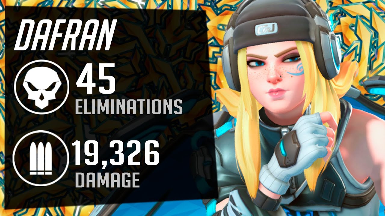 Dafran Shows the TRUE Power of Freja! 45 ELIMS! [Overwatch 2 Season 19 Top 500]