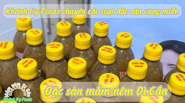 Mắm nêm Dì Cần