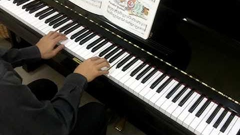 Bastien Piano Basics Level 2 Technic No.5 Contrary Motion (P.5)