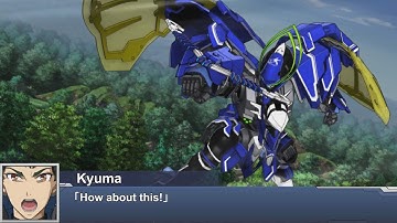 [ENG Sub]Super Robot Wars DD - Valvrave V Hiuchiba Attacks(SSR Added)