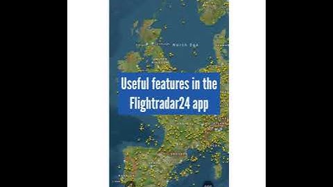 Tutorial: using filters in the Flightradar24 app