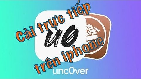 Cài đặt Uncover v5.2 trực tiếp trên iphone