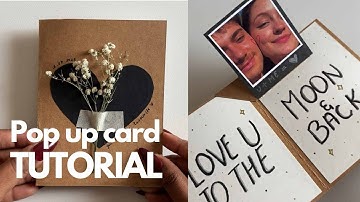 PHOTO POP UP CARD TUTORIAL | Birthday gift card by Artbygriii