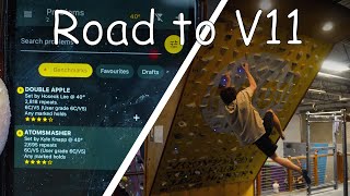 Climbing the Last 6C Moonboard 2019 Benchmarks | Road to V11 | ep 2