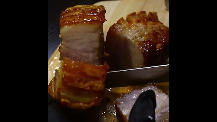 바삭촉촉 크리스피 통삼겹 에어프라이어로 만들어 먹기