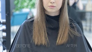 how to get rid of split ends tutorial