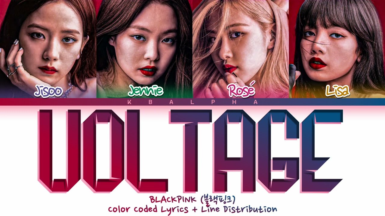 How would BLACKPINK sing 'Voltage' by ITZY (Color Coded Lyrics + Line distribution)