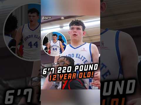 6’7 in the 6th grade is WILD!