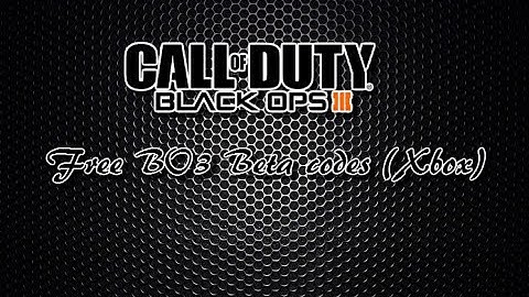 Free BO3 Beta Codes For Xbox One! (Black Ops 3 Multiplayer Beta)