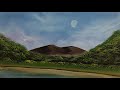 #306 How to paint a daytime mountain scene "beginners"