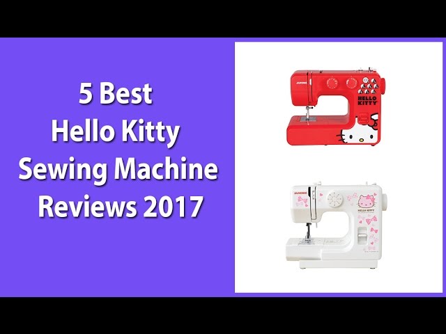 Janome Hello Kitty 18750 Review (2023 Update) : Sewing Insight