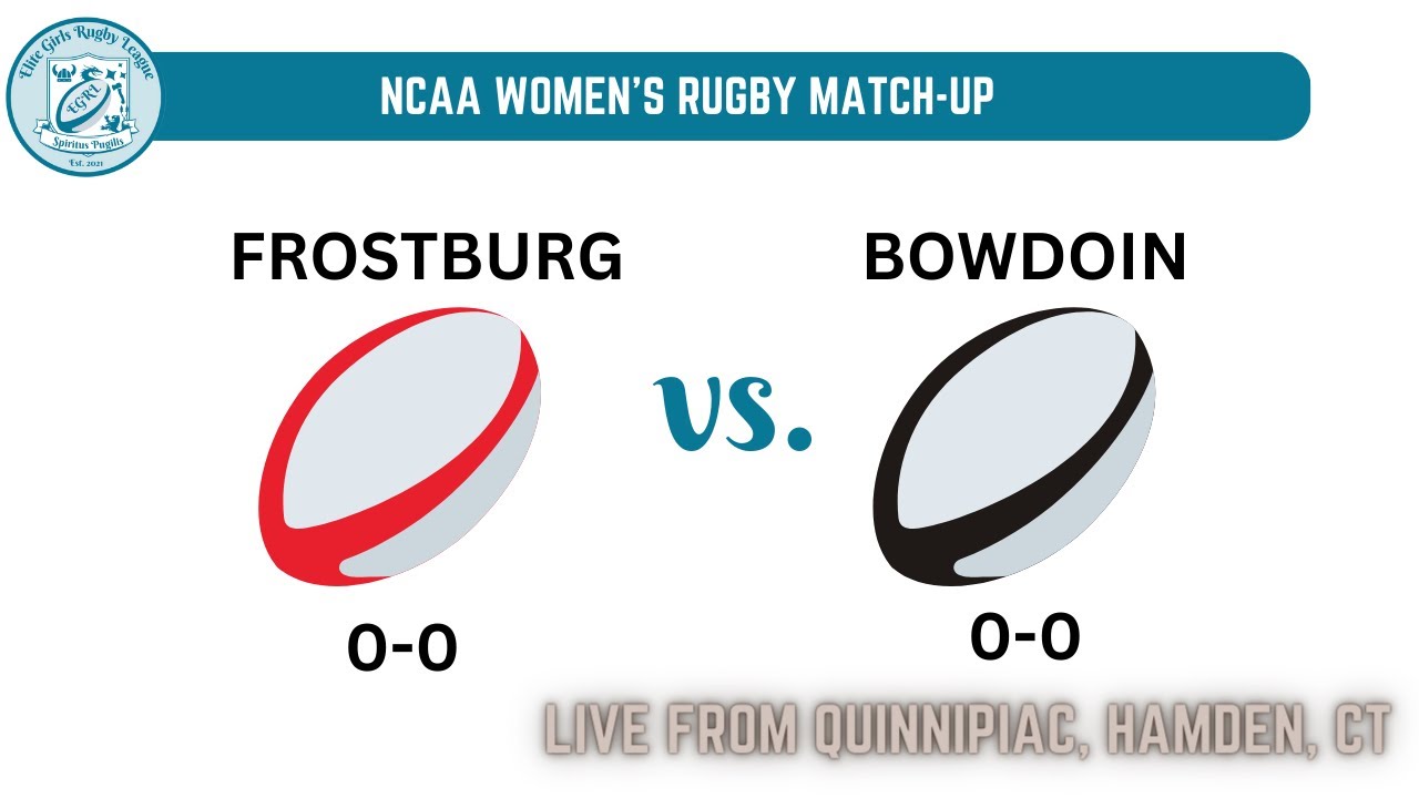 NCAA Women's Rugby - Bowdoin College v. Frostburg State U - YouTube
