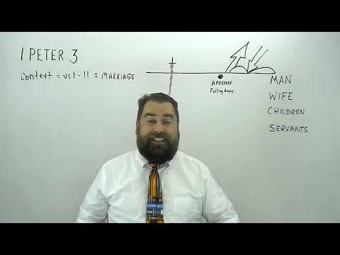 1 Peter 3:1 to 11 Verse by verse Bible study- Evangelist Robert breaker ...